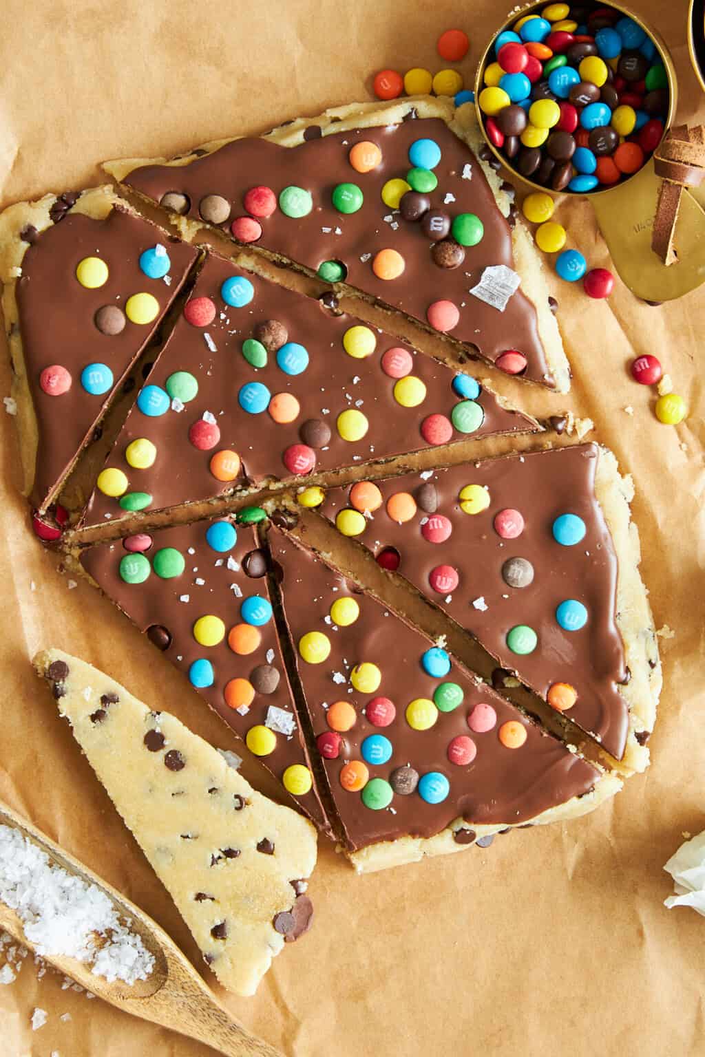 Viral Chocolate Chip Cookie Dough Bark Food Dolls