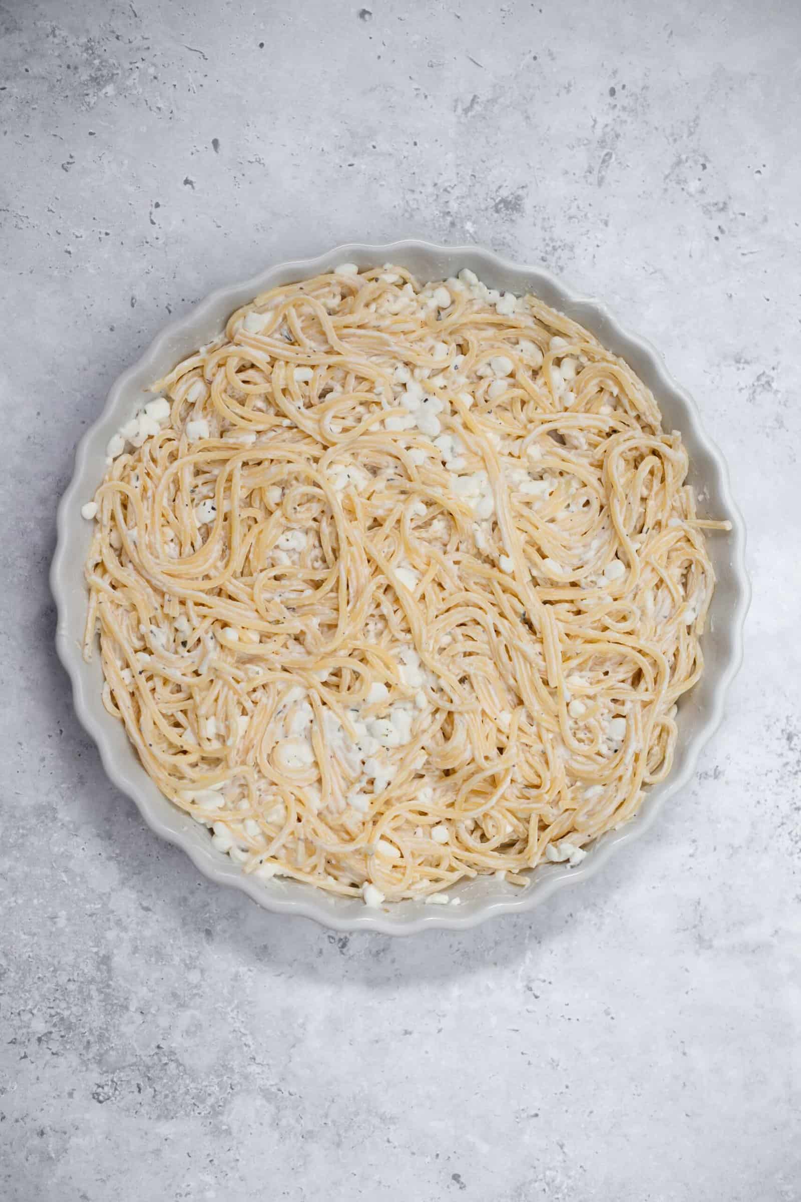 Spaghetti Pizza Bake Recipe