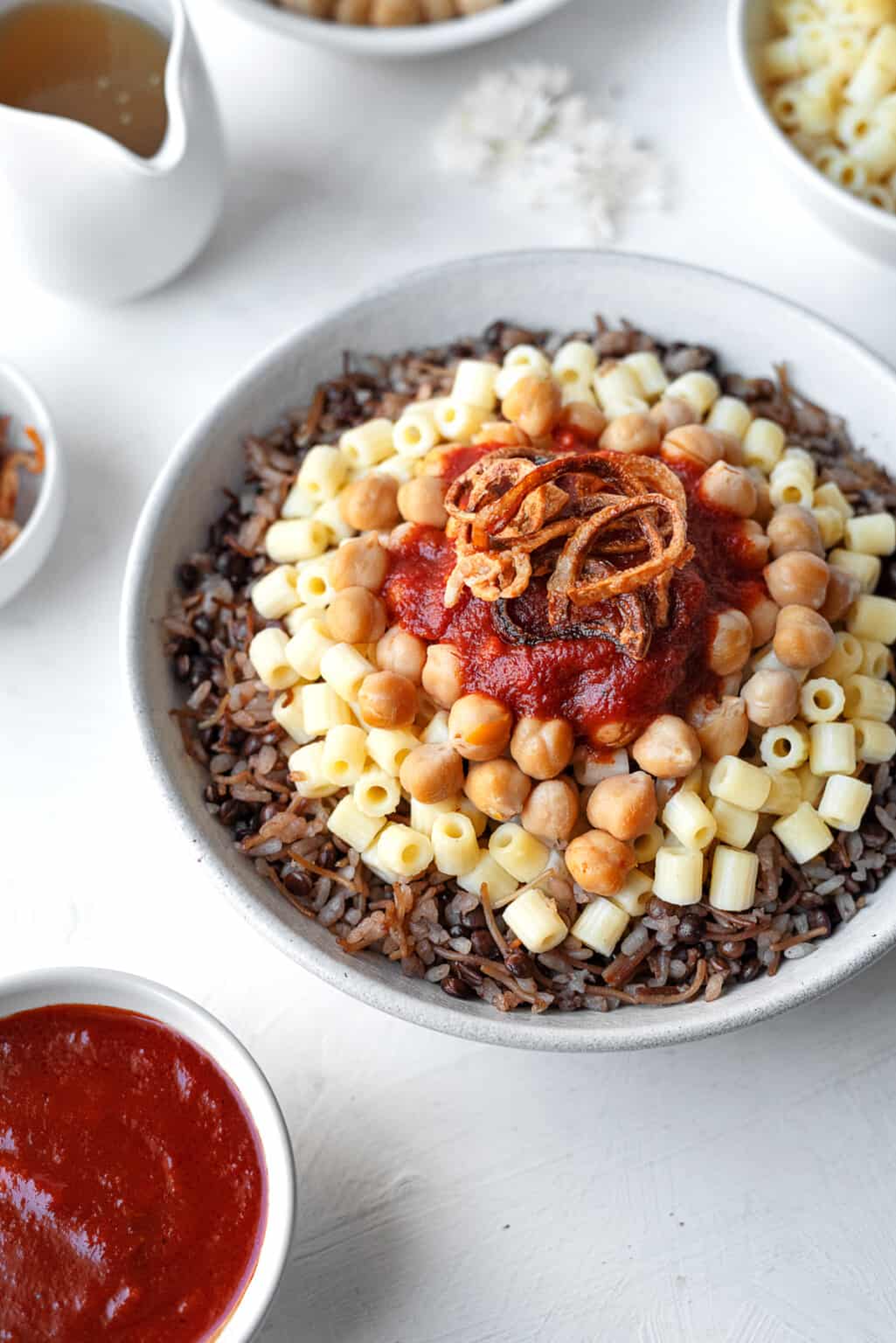 Recipe for Koshari: an Egyptian National Dish - Food Dolls