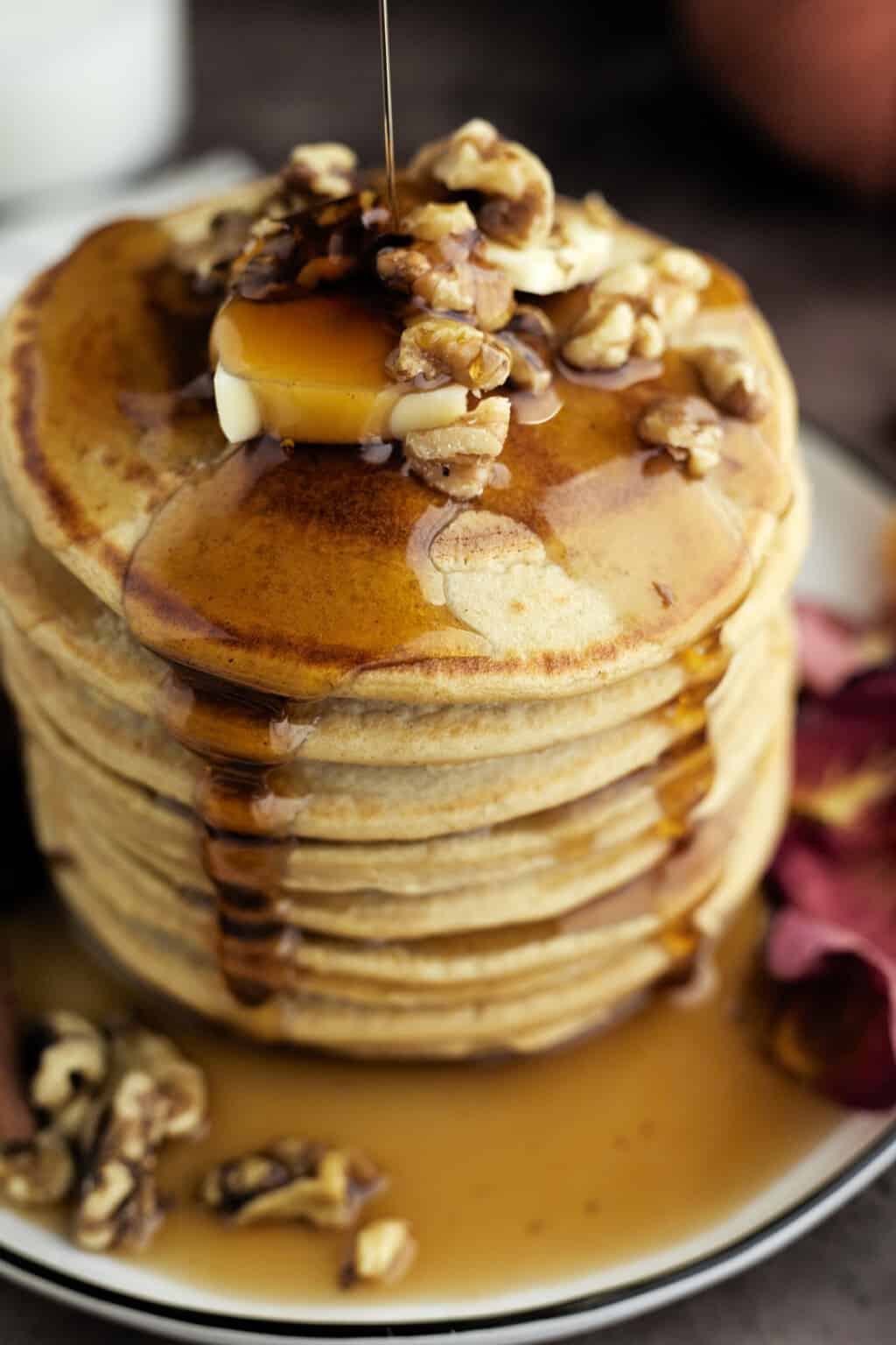 The Best High-Protein Healthy Pumpkin Pancakes Recipe