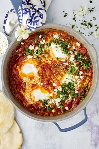 Easy Shakshuka with Feta