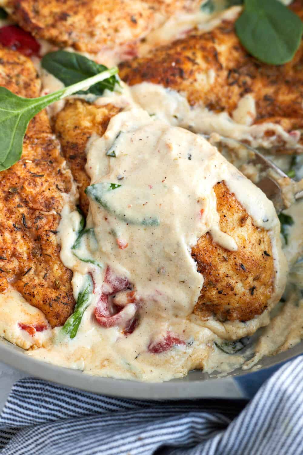 Marry Me Chicken (Creamy Chicken Recipe) - Food Dolls