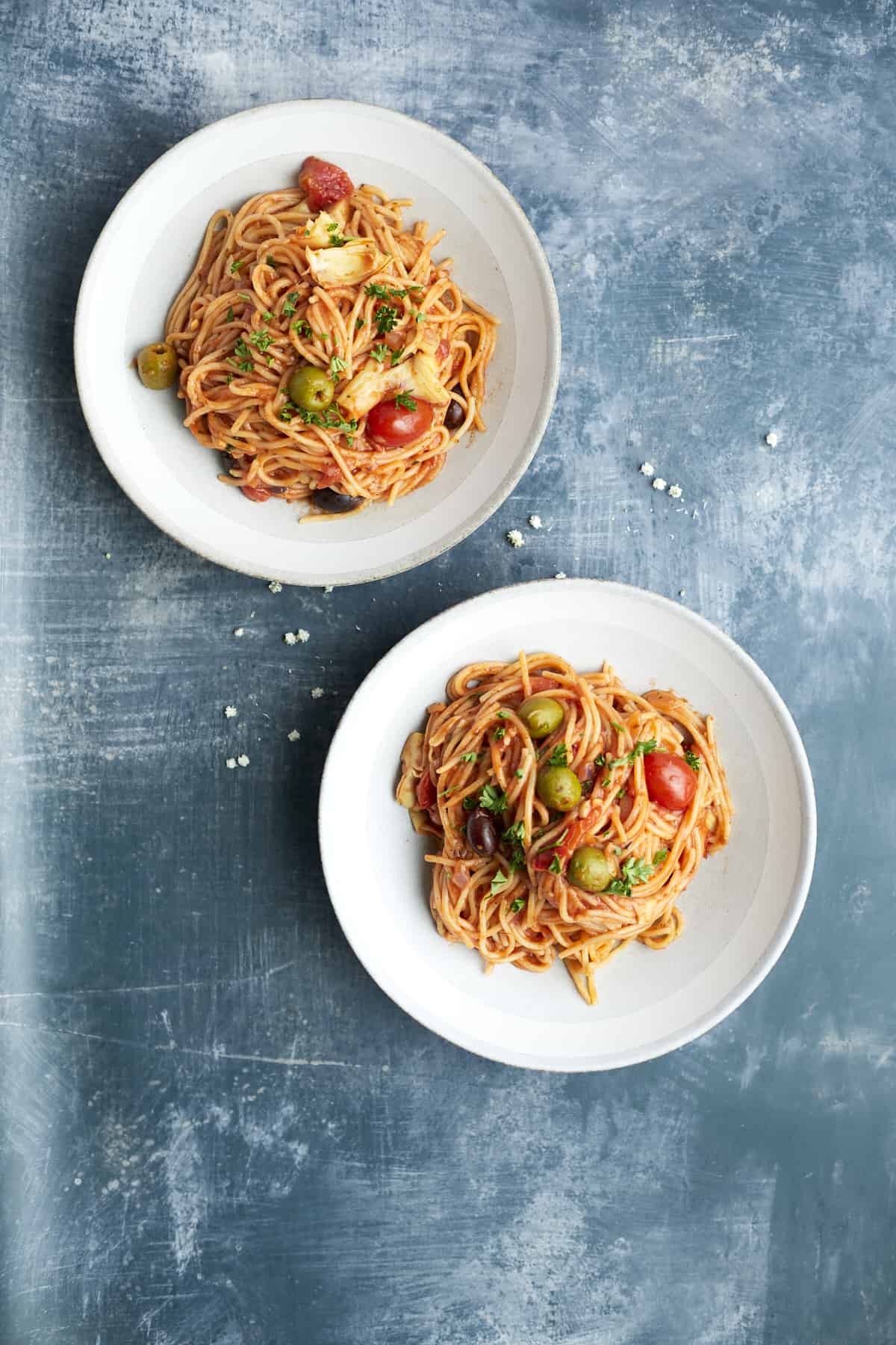 One-Pan Greek Spaghetti Recipe