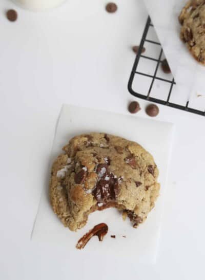 The BEST Browned Butter Chocolate Chip Cookies - Food Dolls