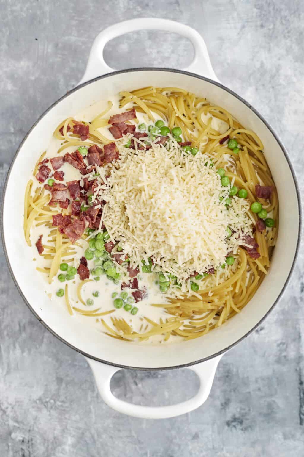 One Pot Spaghetti Carbonara Recipe