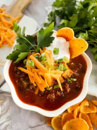 Slow Cooker Chili Recipe