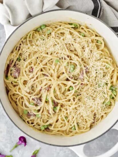 One Pot Spaghetti Carbonara