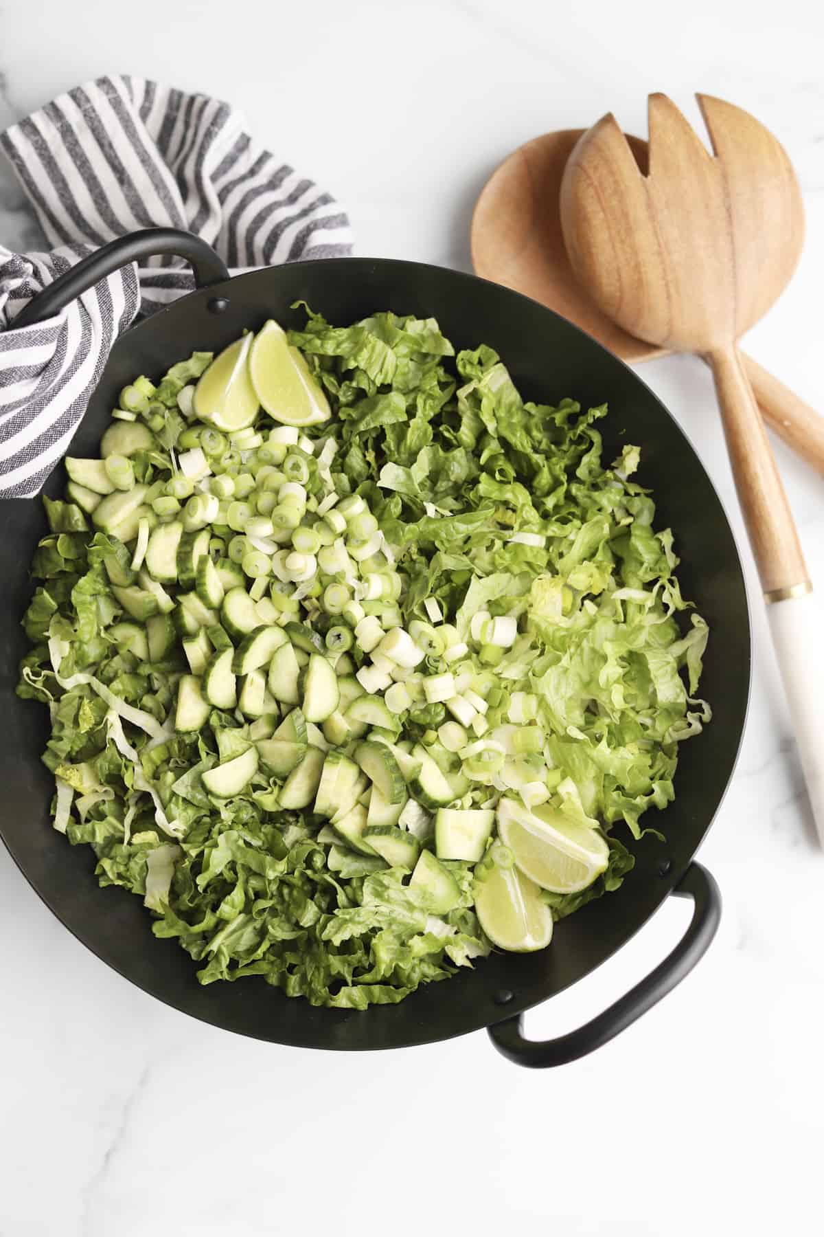 Loaded Chopped Salad - Green Healthy Cooking