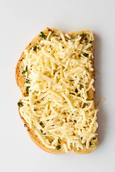 Air Fryer Cheesy Garlic Toast - Food Dolls