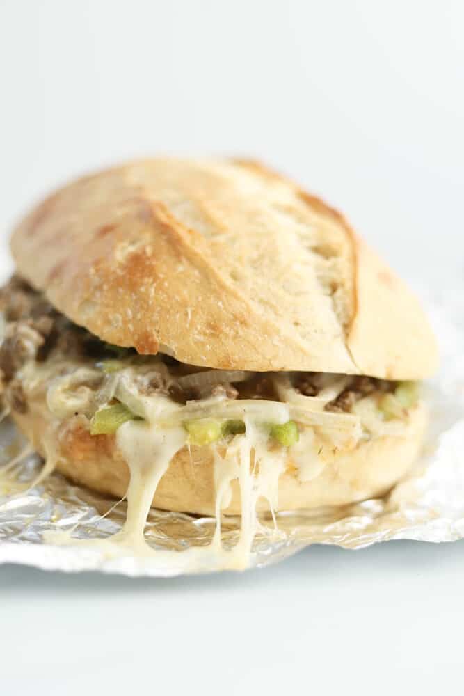 Ground Beef Philly Cheesesteak - Food Dolls