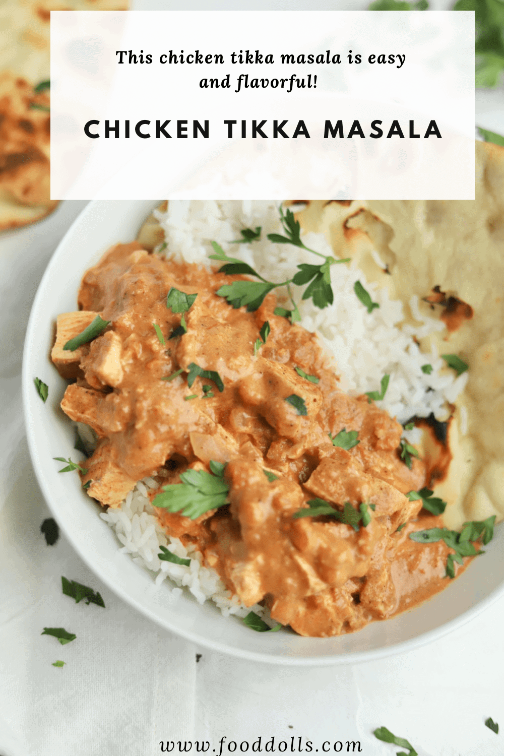 Chicken Tikka Masala - Food Dolls