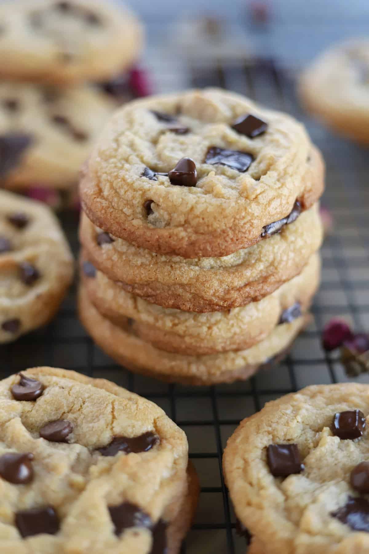 Bakery Style Chewy Chocolate Chip Cookies - Best Recipe!