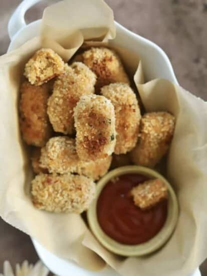 Crispy Baked Chicken Nuggets