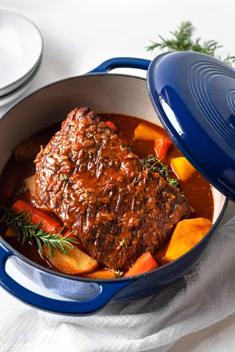 Beef Pot Roast Recipe in the Oven