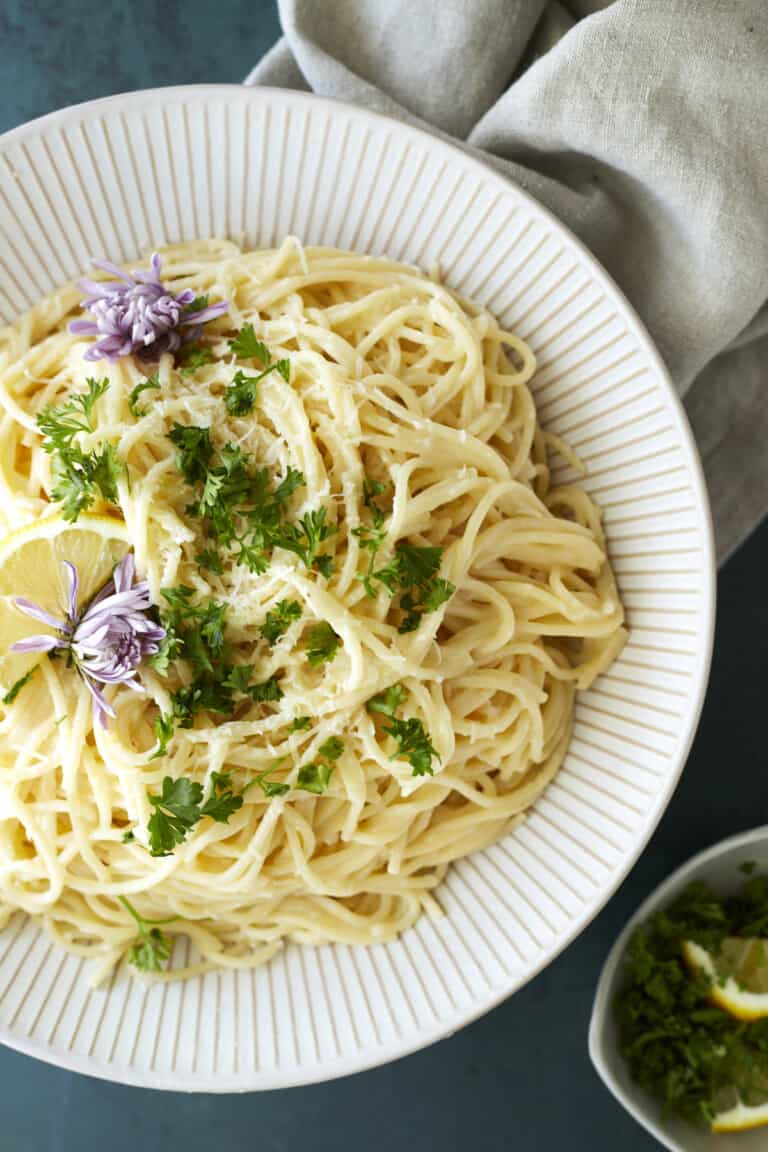 Easy One Pot Lemon Pasta