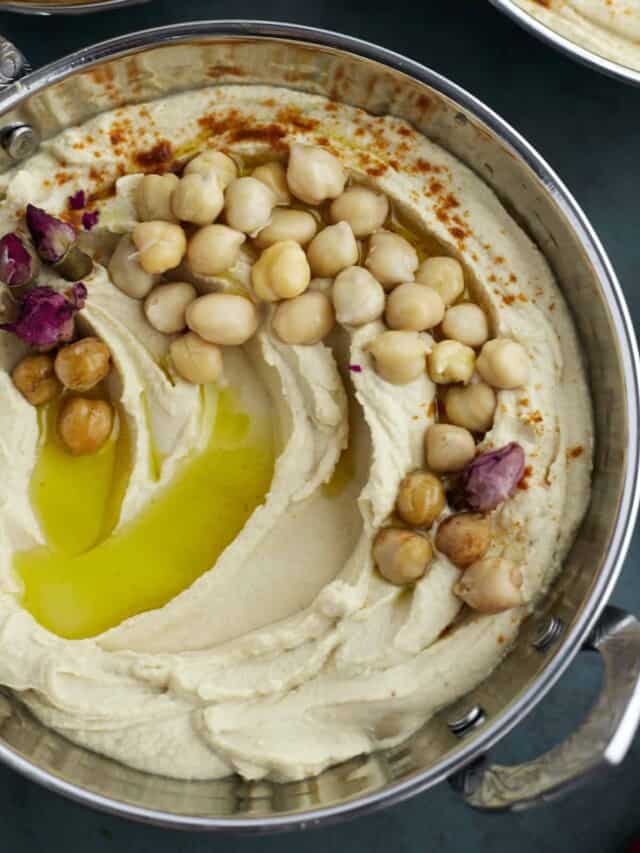 Healthy Chickpea Hummus - Food Dolls