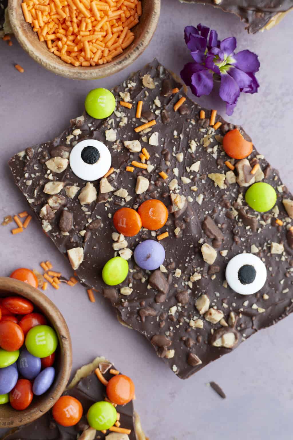 Halloween Saltine Crack Candy