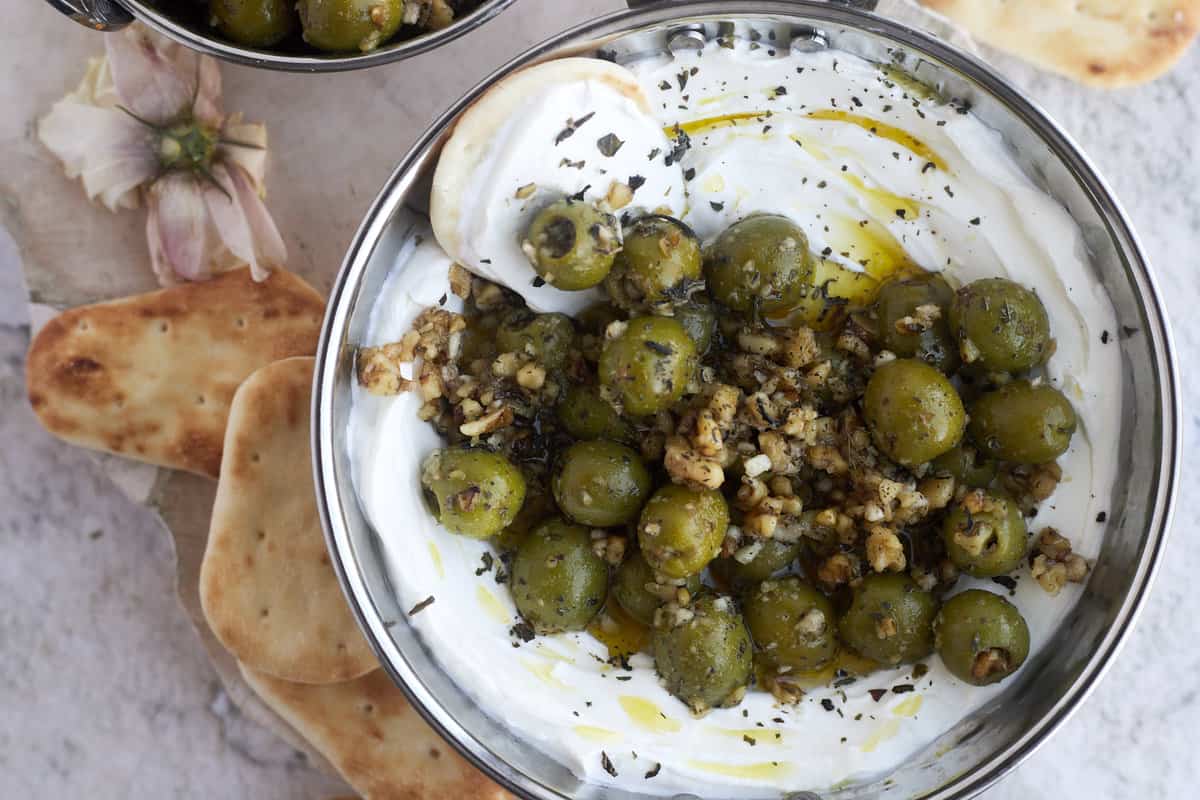 Easy Marinated Olives