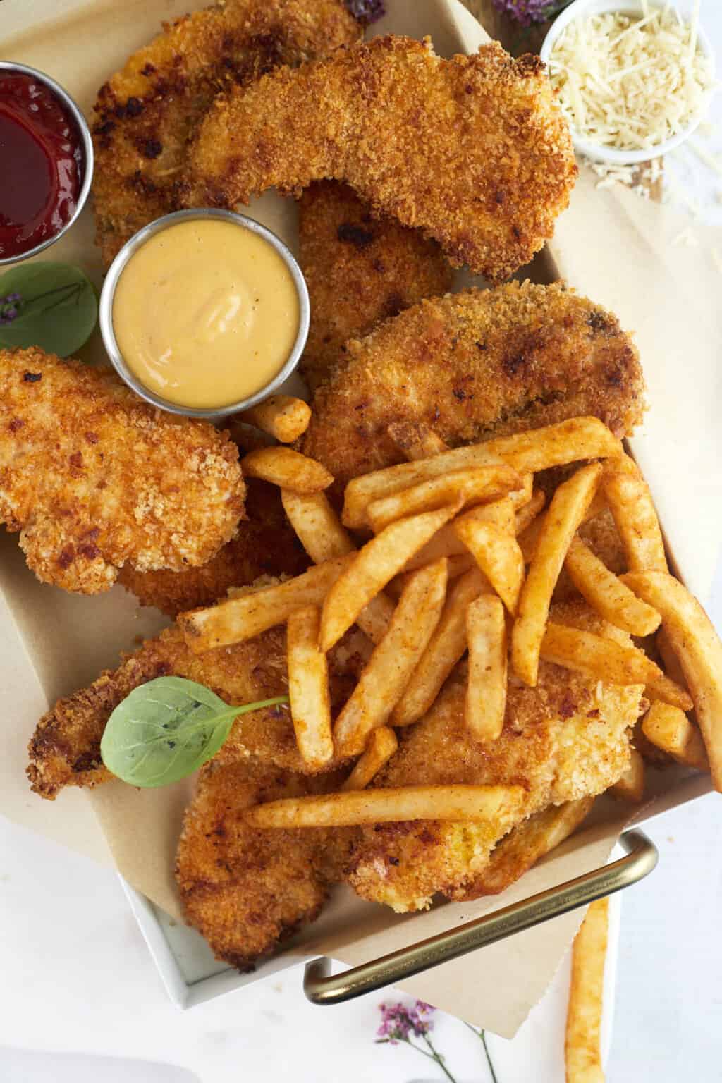 Oven-Baked Parmesan Chicken Tenders