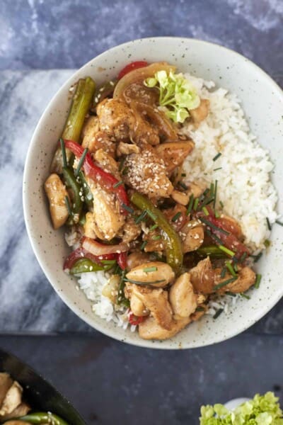 Black Pepper Chicken