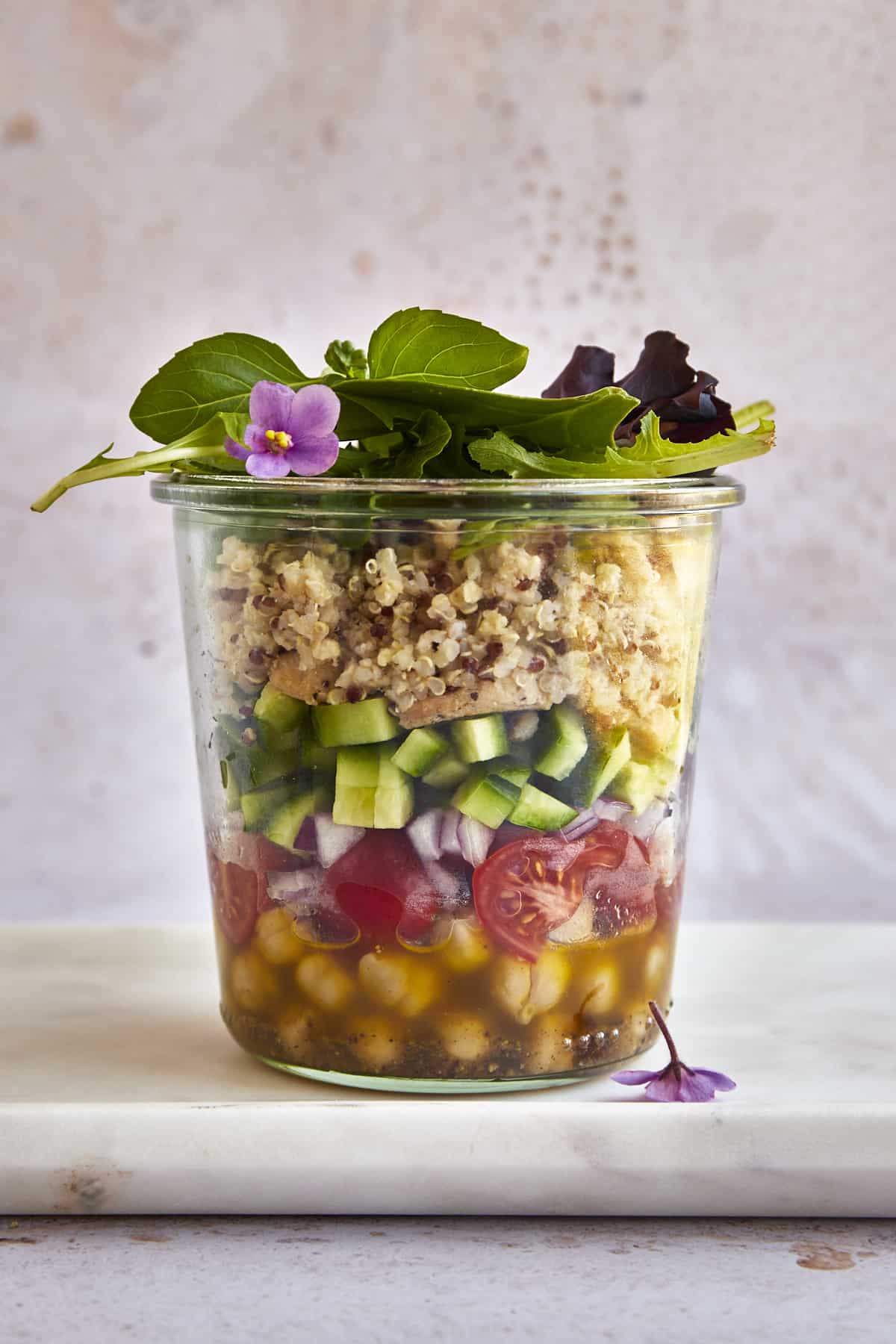 Mason Jar Salad (Meal Prep Recipe) - Food Dolls