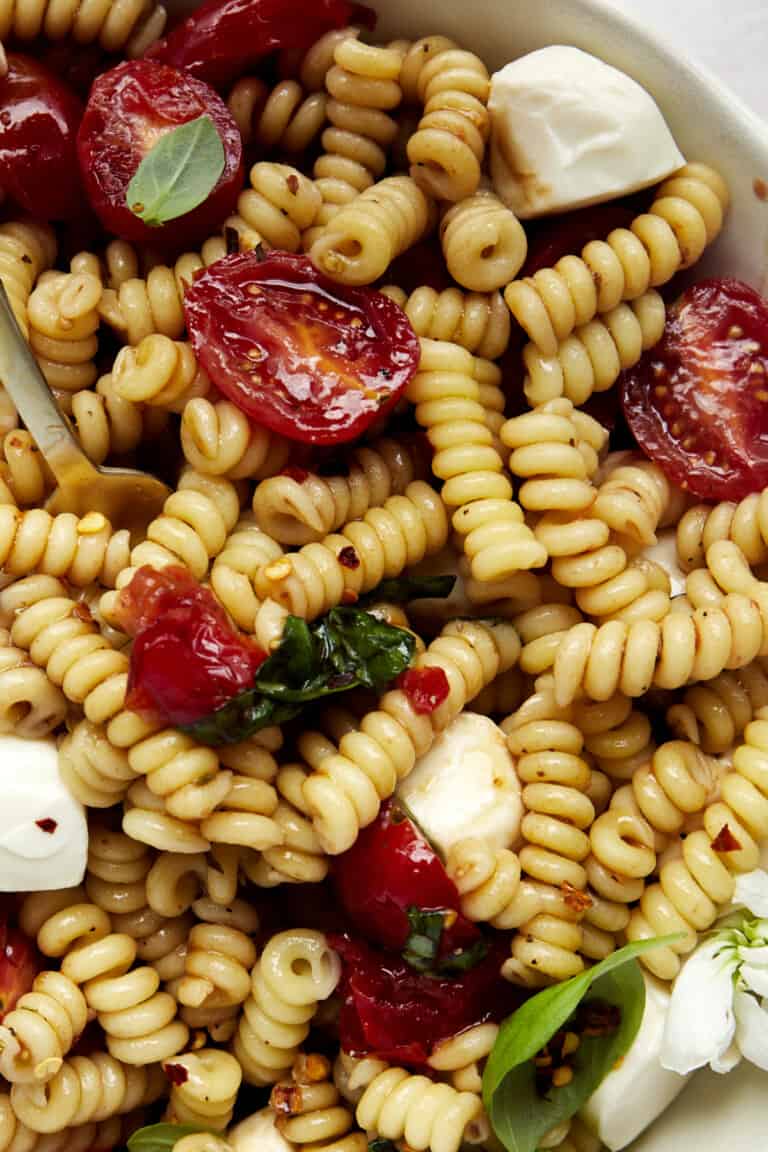 Caprese Pasta Salad - Food Dolls