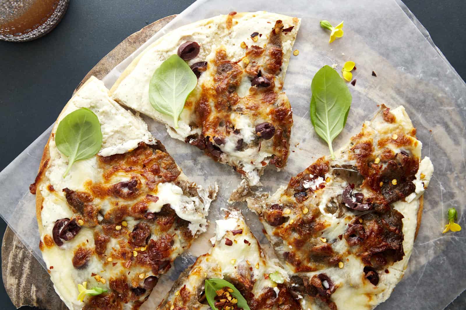 Feta Gyro Pizza Recipe - Food Dolls