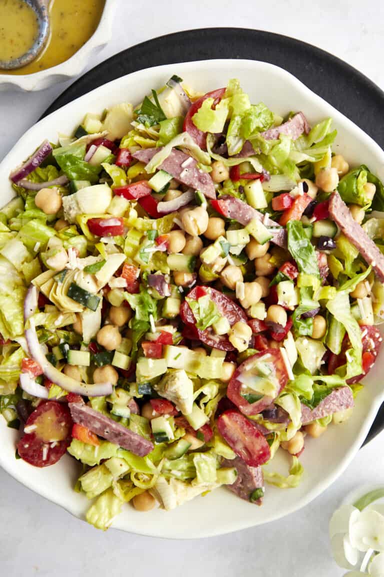 Italian Chopped Salad - Food Dolls