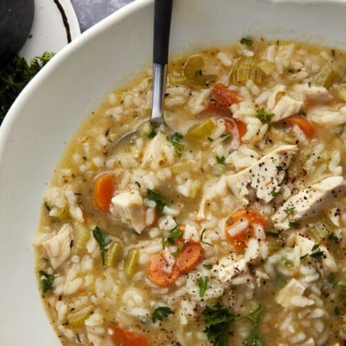 Easy Chicken and Rice Soup Recipe