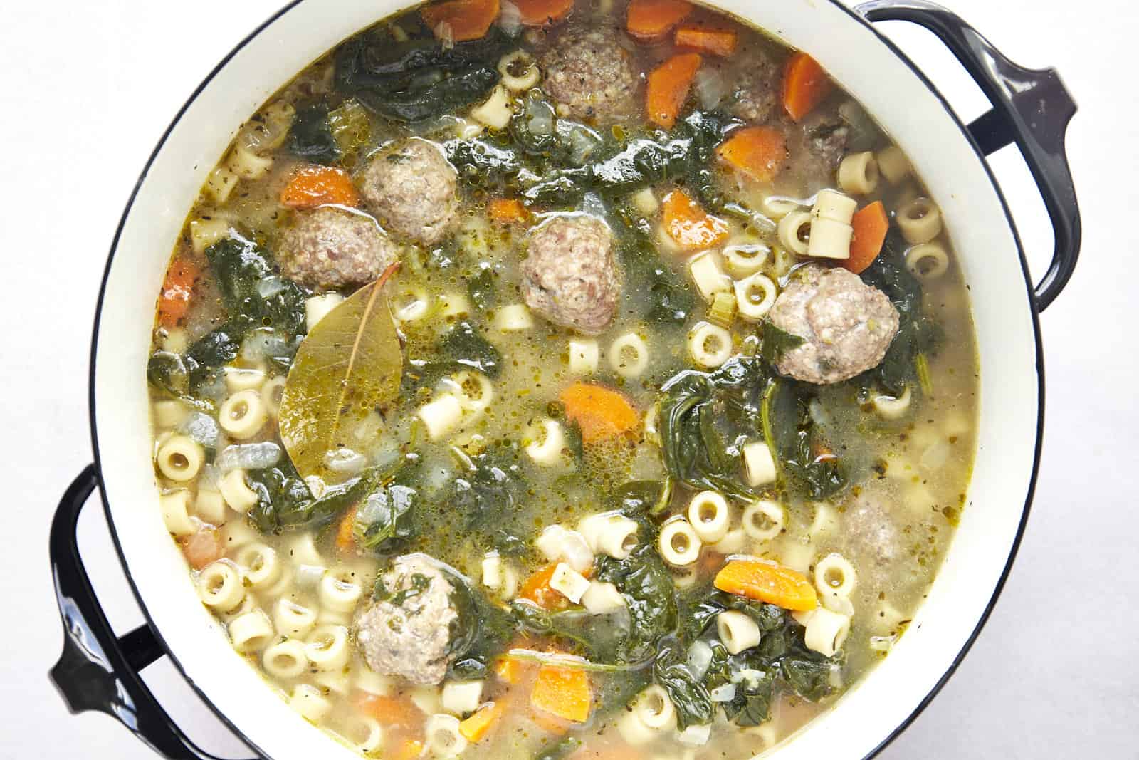 Italian Wedding Soup Recipe - Belly Full