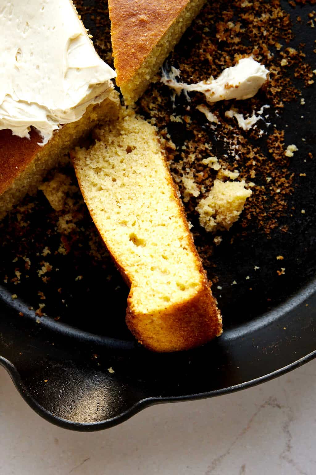 Brown Butter Cornbread With Whipped Honey Butter - Food Dolls