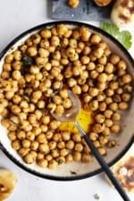 Marinated Chickpeas With Whipped Feta - Food Dolls