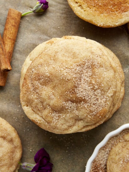 Soft snickerdoodle cookies.