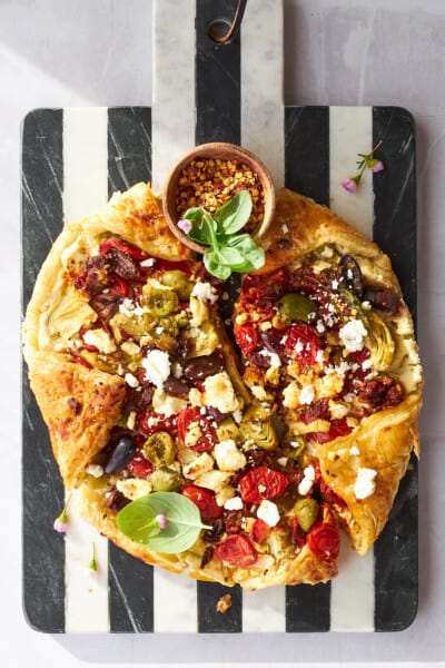 Mediterranean Vegetable Galette Recipe - Food Dolls