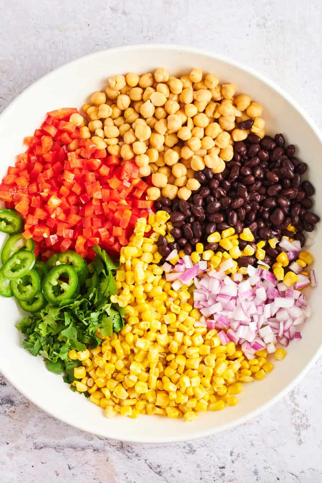 Black Bean and Corn Salad with Sweet and Spicy Dressing - Food Dolls