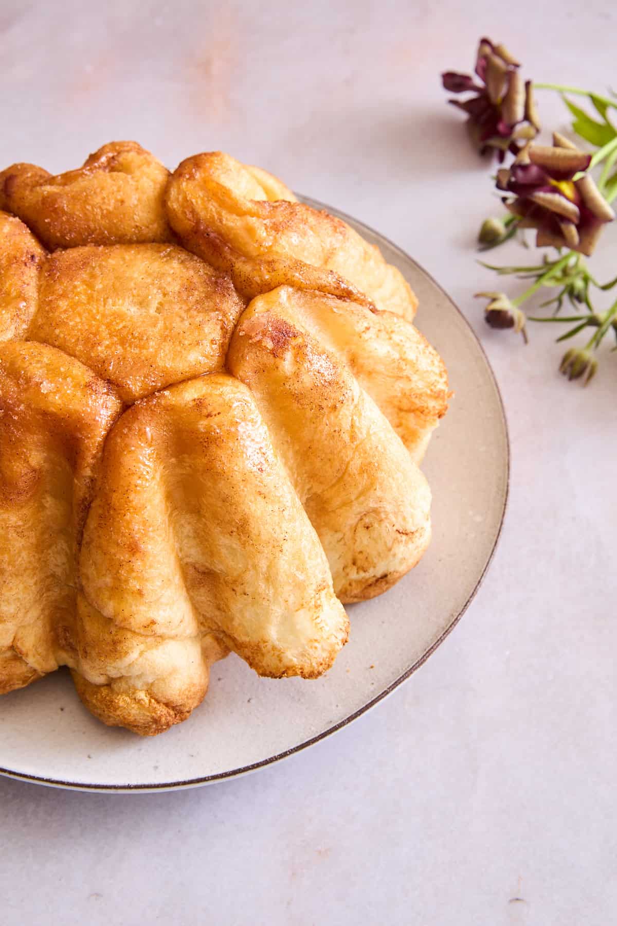 Cinnamon sugar pull apart bread.